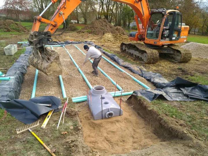 Nous proposons des services d'assainissement complets.